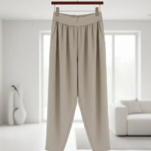 Pantalón Wide Leg Beige